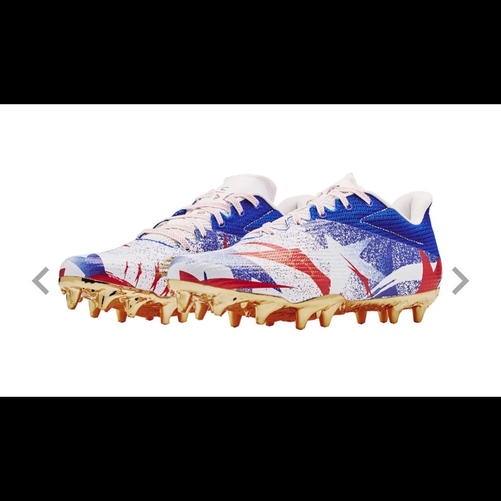 Under Armour Men's Blur LE MC USA Football Cleats size 13 - Picture 5 of 6